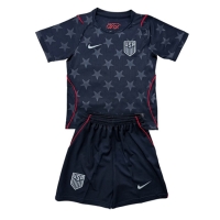 Camiseta Estados Unidos Brenden Aaronson #11 Segunda Equipación Replica Mundial 2026 para niños mangas cortas (+ Pantalones cortos)